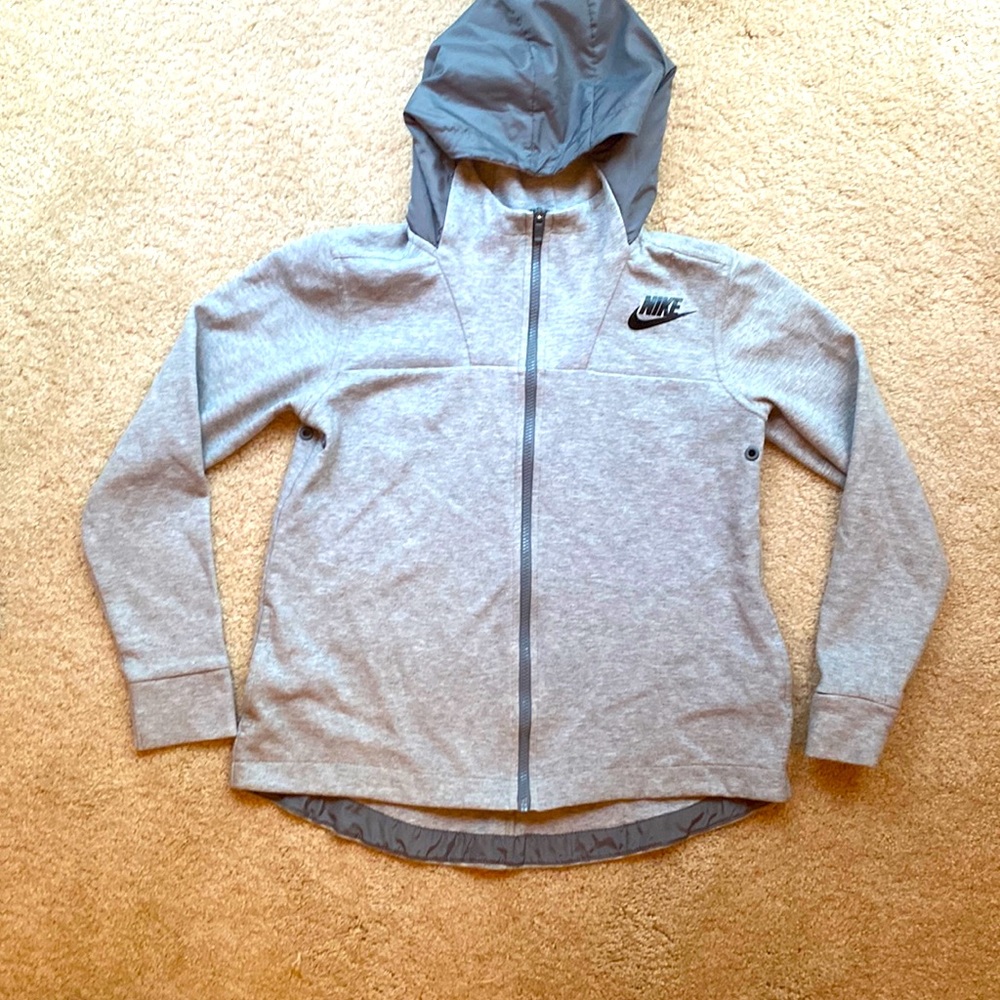 Nike Gray Jacket, Size Small, Hood NOT detachable